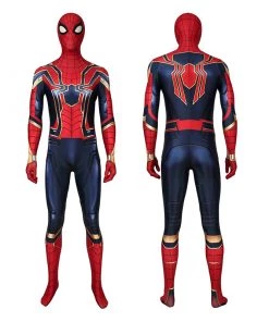 Peter Parker Costume Avengers Endgame Iron Spiderman Cosplay Costume