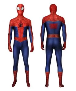Peter Parker Costumes Spider-Man Into The Spider-Verse Cosplay Costumes