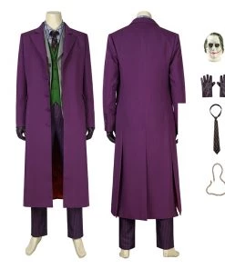 Purple Phoenix Cosplay Suit Dark Knight Costume