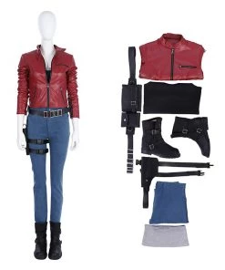 Resident Evil 2 Cosplay Costume Claire Redfield Costumes Top Level