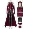 2021 Wanda Costume WandaVision New Cosplay Wanda Maximoff Scarlet Witch Suit 2 2021 Wanda Costume WandaVision New Cosplay Wanda Maximoff Scarlet Witch Suit -Cosplay Sales Store 0 800x800 15