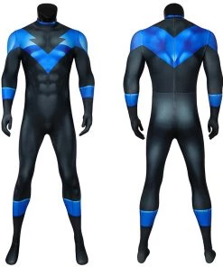 Adult Richard Grayson Jumpsuit Cosplay Costume