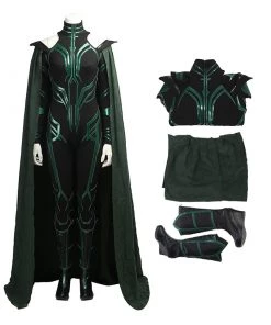 Thor Ragnarok Cosplay Costume Top Level Hela Costume Black Version