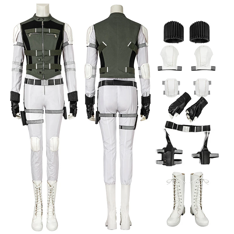 Yelena Belova Costume Black Widow 2021 Cosplay Costume 3 Yelena Belova Costume Black Widow 2021 Cosplay Costume