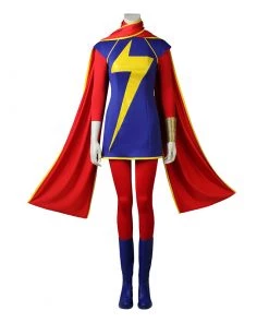 Captain Marvel Kamala Khan Cosplay Costumes