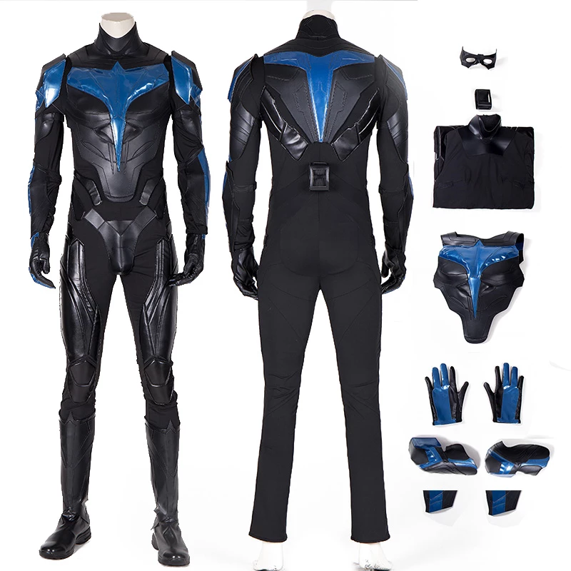 Dick Grayson Costume Richard John Cosplay Suit 3 Dick Grayson Costume Richard John Cosplay Suit