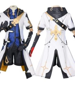 Genshin Impact Albedo Cosplay Costume