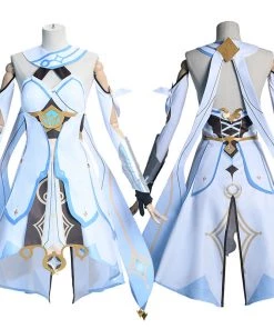 Genshin Impact Cosplay Suit Traveler Lumine Costume