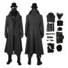 Spider Man Noir Costume Spider Man Into The Spider Verse Noir Cosplay Costume -Cosplay Sales Store 0 800x800 212