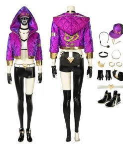 Akali Costumes League Of Legends LOL Kda Cosplay Costumes
