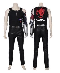 Johnny Silverhand Costume Cyberpunk 2077 Cosplay Costume