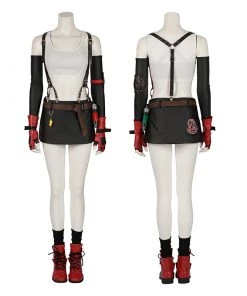 Tifa Costume Final Fantasy VII Remake Cosplay Costume