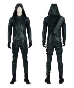 GA Season 8 Halloween Cosplay Suit Oliver Queen Costume