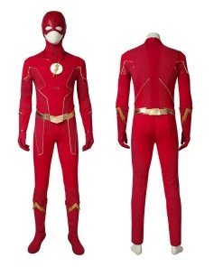 Halloween Barry Allen Cosplay Costume TF S6 Suit