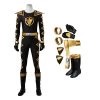 Power Rangers Dino Thunder Black Dino Ranger Tommy Oliver Cosplay Costumes