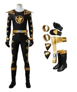 Power Rangers Dino Thunder Black Dino Ranger Tommy Oliver Cosplay Costumes