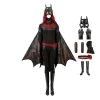 Woman Kate Kane Black Cosplay Costume Halloween Suit