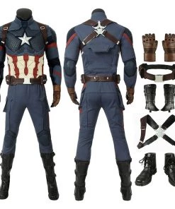 Captain America Costume Improved Version Steve Rogers Cosplay Costumes