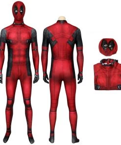 Deadpool Wade Wilson Jumpsuit Cosplay Costume