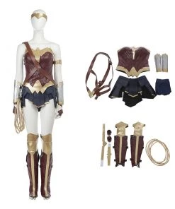 Diana Gal Gadot Costume Woman Golden Halloween Cosplay Suit