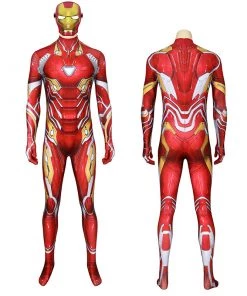 Iron Man Jumpsuit Marvel Avengers Iron Man Tony Stark Cosplay Costume