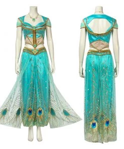 Jasmine Costumes Aladdin Live Edition Cosplay Costumes
