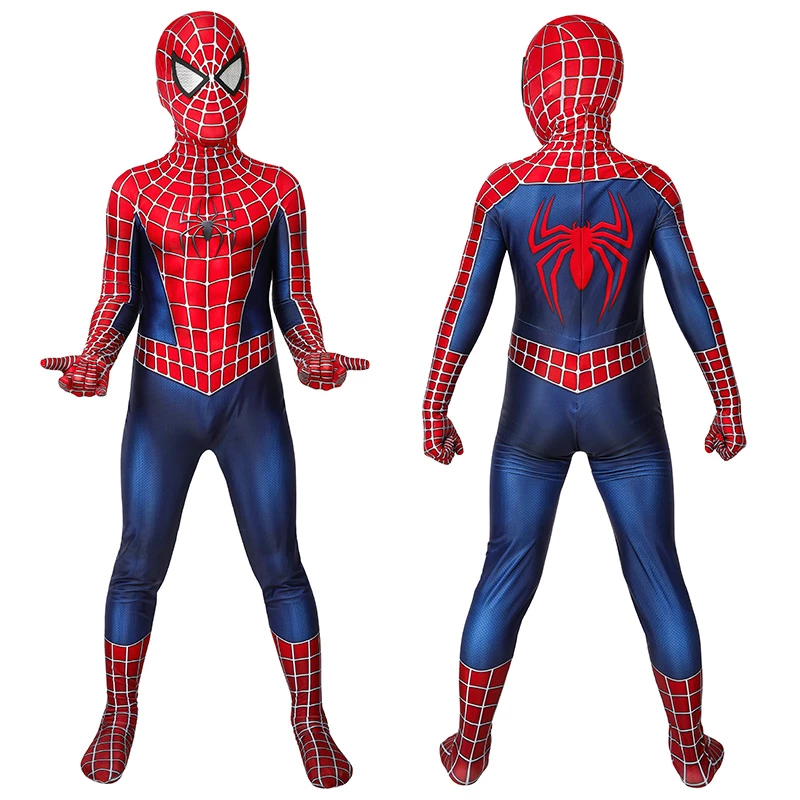 Kids Spider Man Tobey Maguire Cosplay Costume Edition Spiderman Jumpsuit 3 Kids Spider Man Tobey Maguire Cosplay Costume Edition Spiderman Jumpsuit