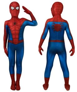 Kids Spider-Man Jumpsuit Spiderman Classic Ultimate Cosplay Costume