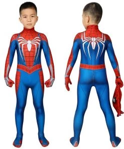 Kids Spiderman Jumpsuit Marvel Spider Man PS4 Cosplay Costume