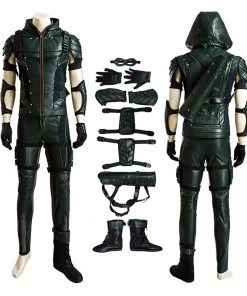 Oliver Queen Cosplay Suit The Seasons 4 Upgrade Hero Oliver Halloween Costume