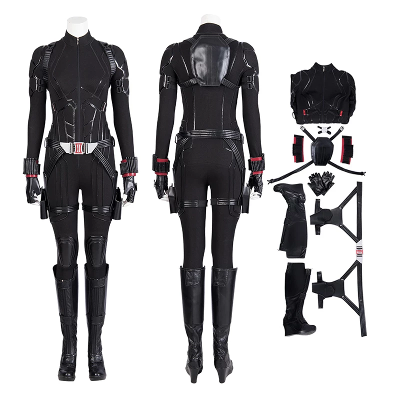 Black Widow Costume Avengers Endgame Natasha Romanoff Cosplay Costume 3 Black Widow Costume Avengers Endgame Natasha Romanoff Cosplay Costume