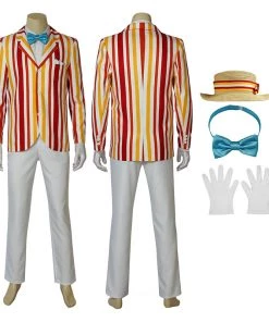 Mary Poppins Costume Bert Mary Poppins Cosplay Costume