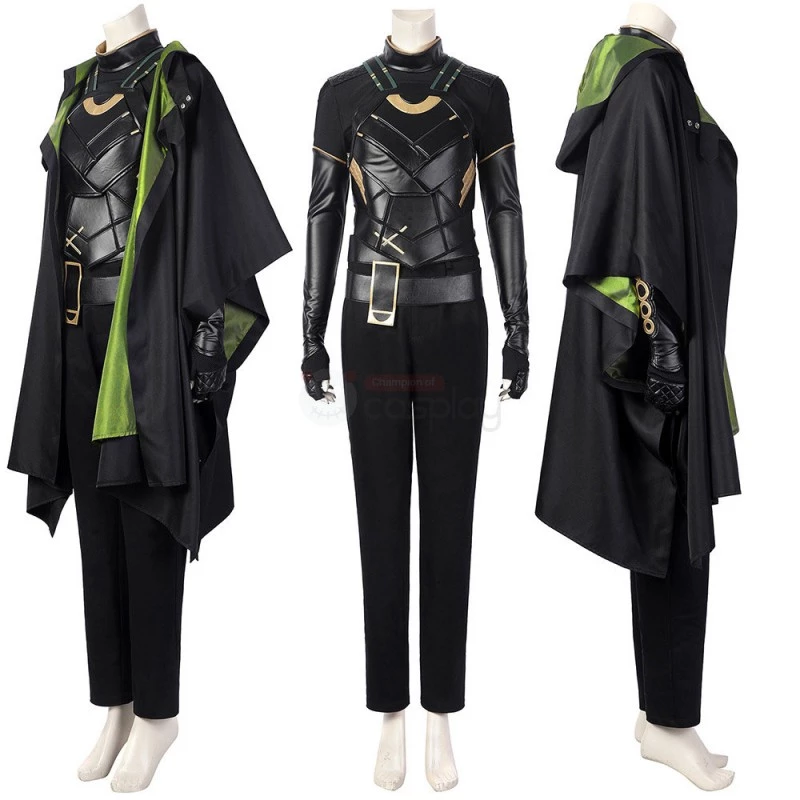 Female Loki Cosplay Costume Sylvie Lushton Lady Loki Suit 5 Female Loki Cosplay Costume Sylvie Lushton Lady Loki Suit - Image 3