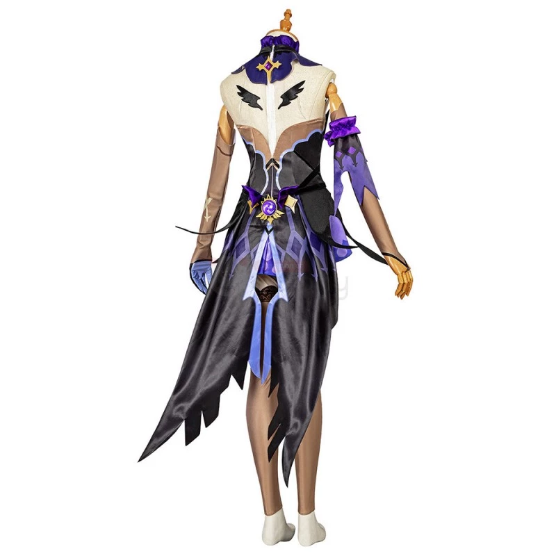 Fischl Costume Genshin Impact Mace Cosplay Suit 6 Fischl Costume Genshin Impact Mace Cosplay Suit - Image 4