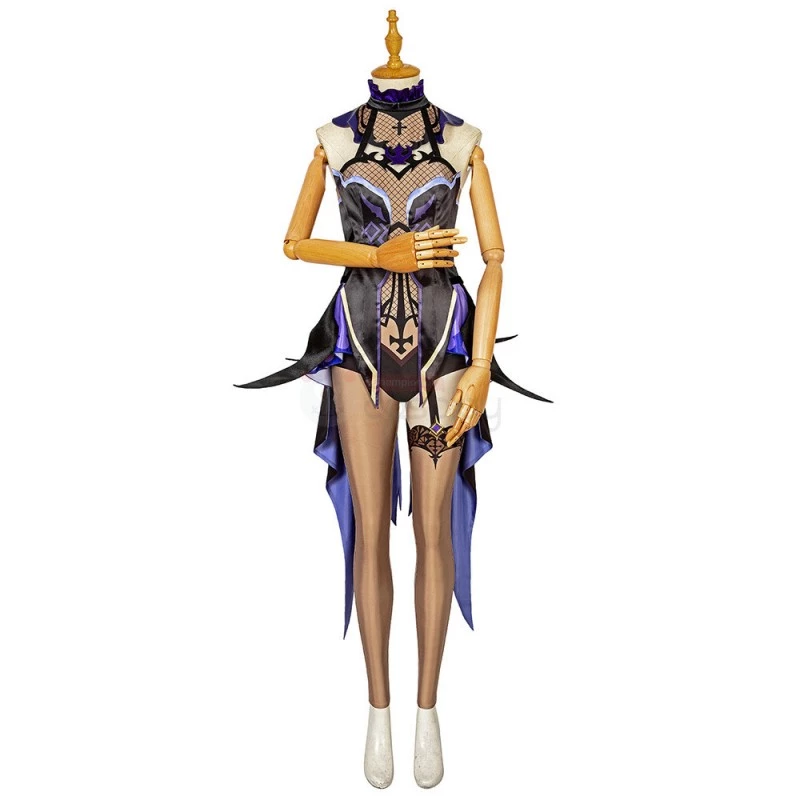 Fischl Costume Genshin Impact Mace Cosplay Suit 7 Fischl Costume Genshin Impact Mace Cosplay Suit - Image 5