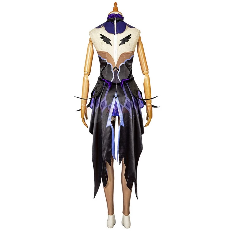 Fischl Costume Genshin Impact Mace Cosplay Suit 8 Fischl Costume Genshin Impact Mace Cosplay Suit - Image 6