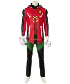 Knights Robin Red Costume Tim Drake Cosplay Suit -Cosplay Sales Store 021A7962 800x800 1