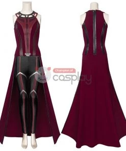 2021 Wanda Costume WandaVision New Cosplay Wanda Maximoff Scarlet Witch Suit -Cosplay Sales Store 021A8656 800x800 2