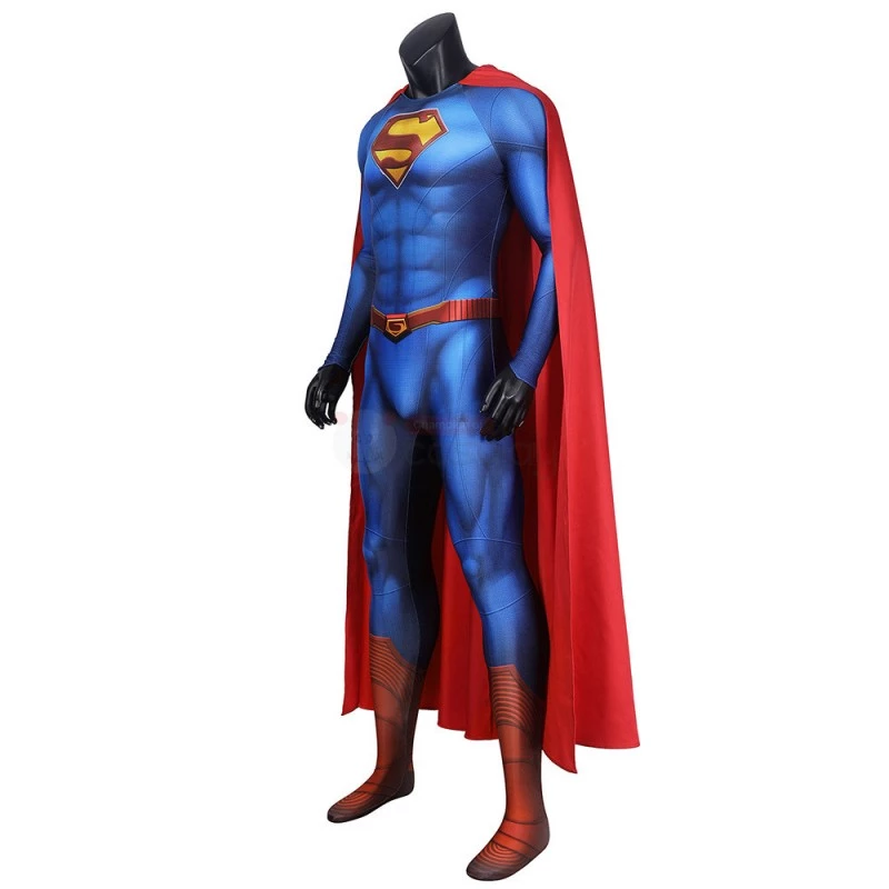 Clark Kent Lois Blue Jumpsuit Cosplay Costume 4 Clark Kent Lois Blue Jumpsuit Cosplay Costume - Image 2