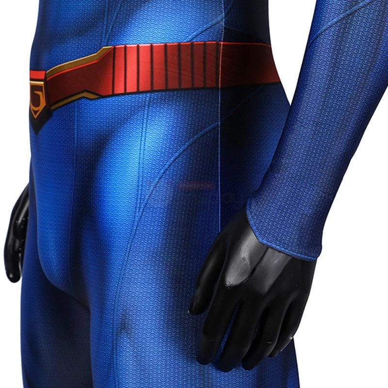 Clark Kent Lois Blue Jumpsuit Cosplay Costume 16 Clark Kent Lois Blue Jumpsuit Cosplay Costume - Image 14