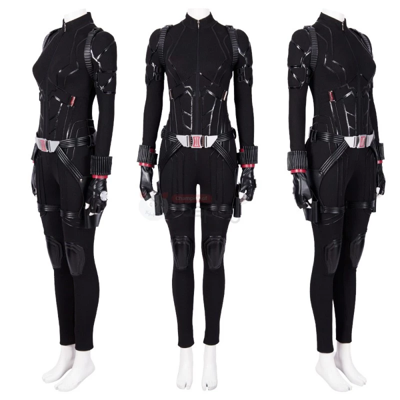 Black Widow Costume Avengers Endgame Natasha Romanoff Cosplay Costume 5 Black Widow Costume Avengers Endgame Natasha Romanoff Cosplay Costume - Image 3