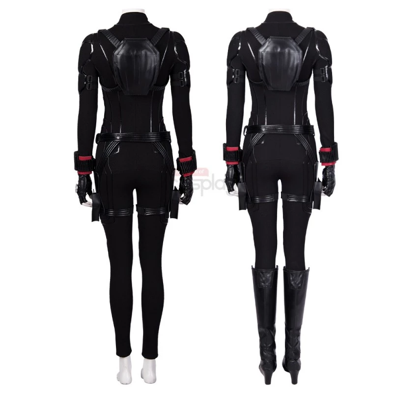 Black Widow Costume Avengers Endgame Natasha Romanoff Cosplay Costume 6 Black Widow Costume Avengers Endgame Natasha Romanoff Cosplay Costume - Image 4
