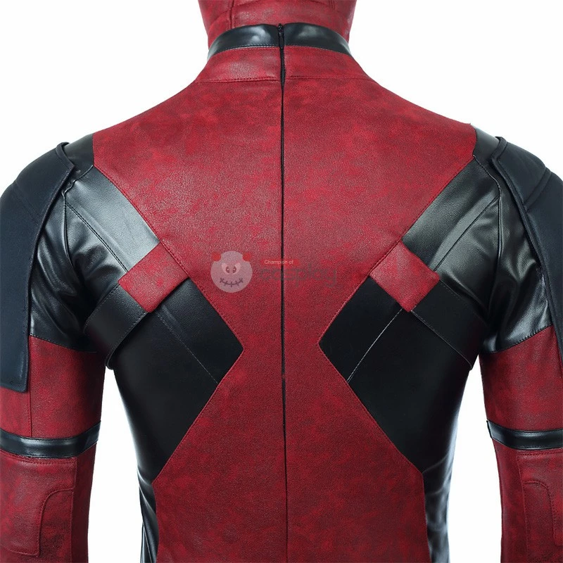 Deadpool 2 Costume Wade Wilson Deadpool Cosplay Costume Luxury Suit 6 Deadpool 2 Costume Wade Wilson Deadpool Cosplay Costume Luxury Suit - Image 4