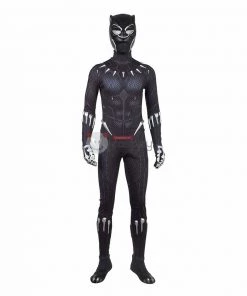 The Avengers Black Panther Costume Black Jumpsuit T'Challa Cosplay Costume 14 The Avengers Black Panther Costume Black Jumpsuit T'Challa Cosplay Costume -Cosplay Sales Store 1 800x800 199