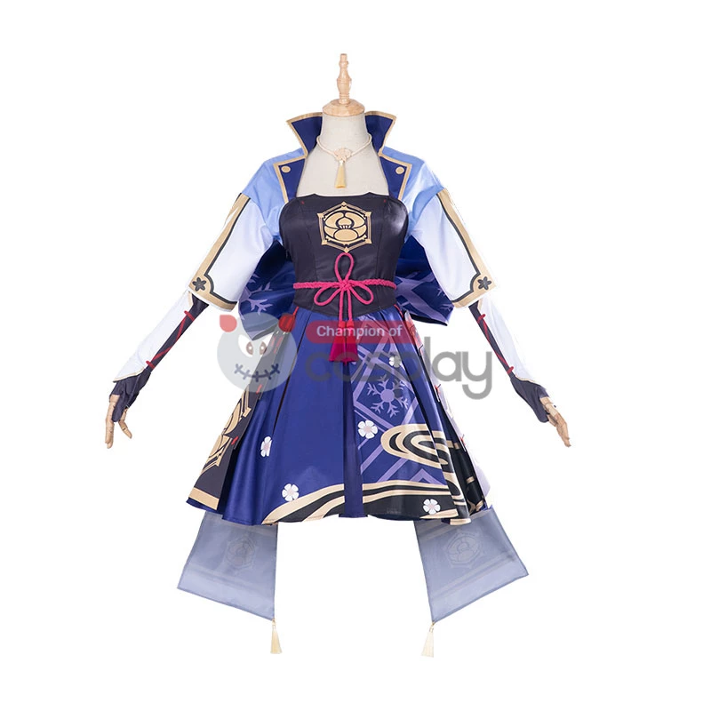 Genshin Impact Ayaka Cosplay Costume 4 Genshin Impact Ayaka Cosplay Costume - Image 2