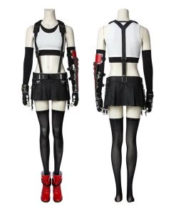 Tifa Lockhart Costume Final Fantasy 7 Cosplay Costume Full Set