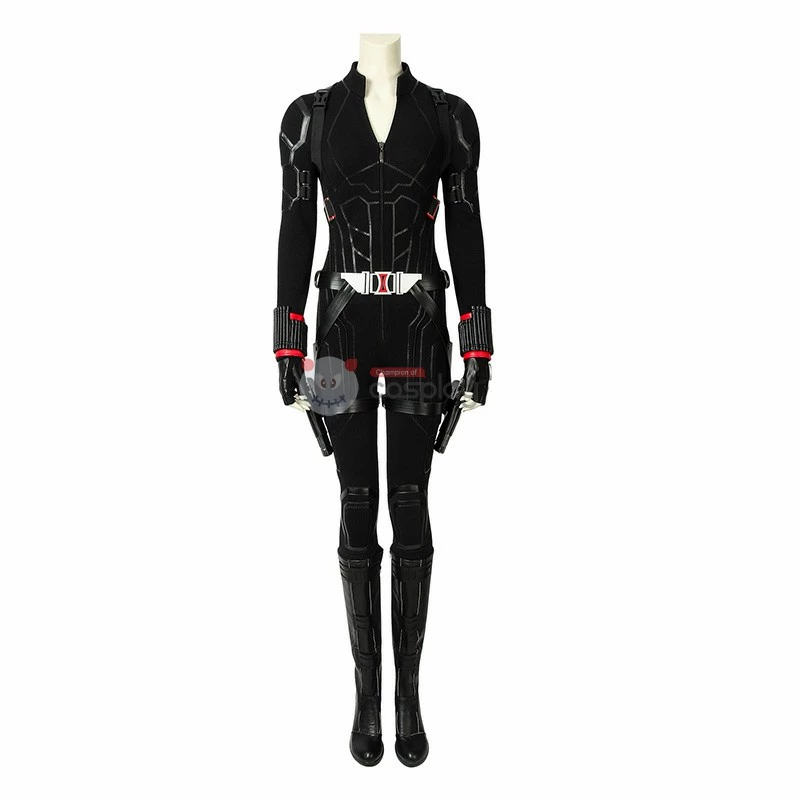 Black Widow Costume Avengers Endgame Natasha Romanoff Cosplay Costume Upgraded Version 4 Black Widow Costume Avengers Endgame Natasha Romanoff Cosplay Costume Upgraded Version - Image 2