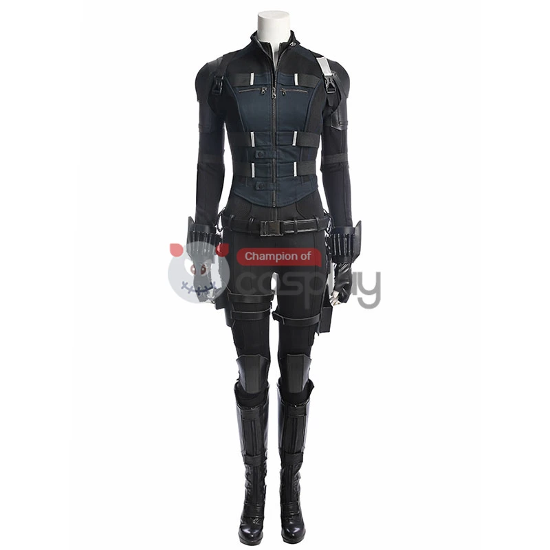 Black Widow Costumes Avengers Infinity War Cosplay Costume 4 Black Widow Costumes Avengers Infinity War Cosplay Costume - Image 2
