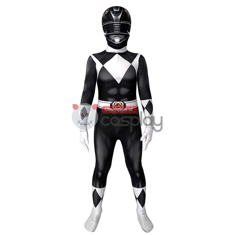Kids Power Ranger Costume Jumpsuit Power Rangers Cosplay Suit 7 Kids Power Ranger Costume Jumpsuit Power Rangers Cosplay Suit - Image 5