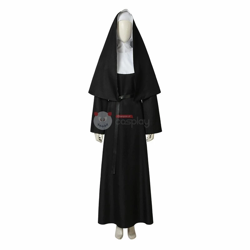 Demon Nun Costume The Nun Valak Demon Nun Cosplay Costume 4 Demon Nun Costume The Nun Valak Demon Nun Cosplay Costume - Image 2